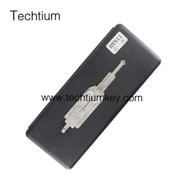 HYN11 ignition Original Lishi 2 in 1 lock pick decoder for cars that using #15 blade like Hyundai Elantra,Tucson,Kia Cerato